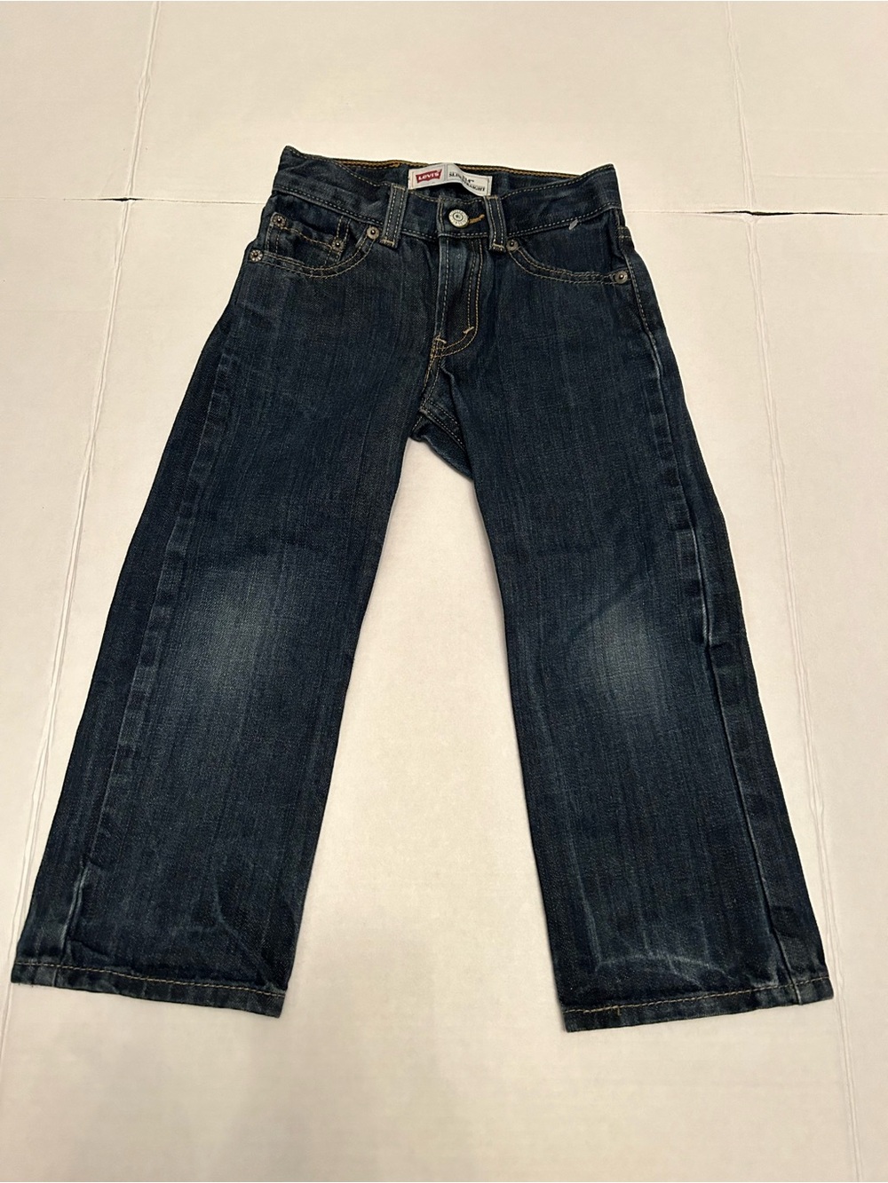 Levi's Kids Indigo Straight Jeans